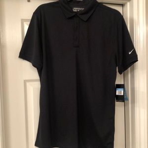 Nike medium black polo shirt.